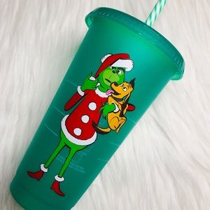 Starbucks Holiday 2019 Cold Cup 24oz, The Grinch